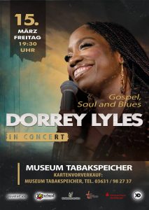 Gospel, Soul and R&B - Dorrey Lyles (USA) in Concert @ Museum Tabakspeicher